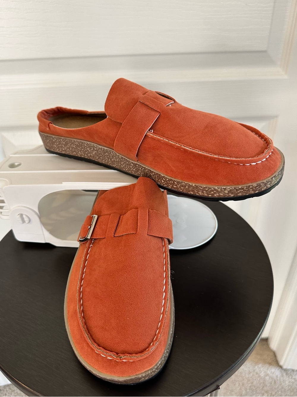 Women’s Slide-on Mule - Burnt Orange Color- Size 42 (10) - NWOT